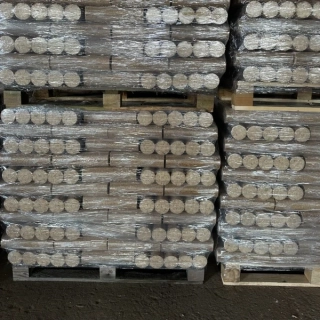 Brikety válcové 1 tuna